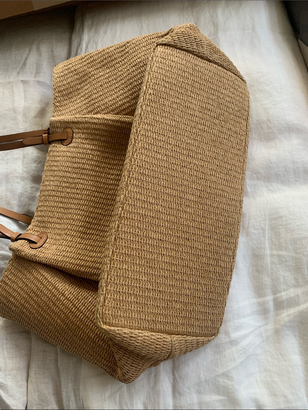 Straw tote - Picture 3 of 7